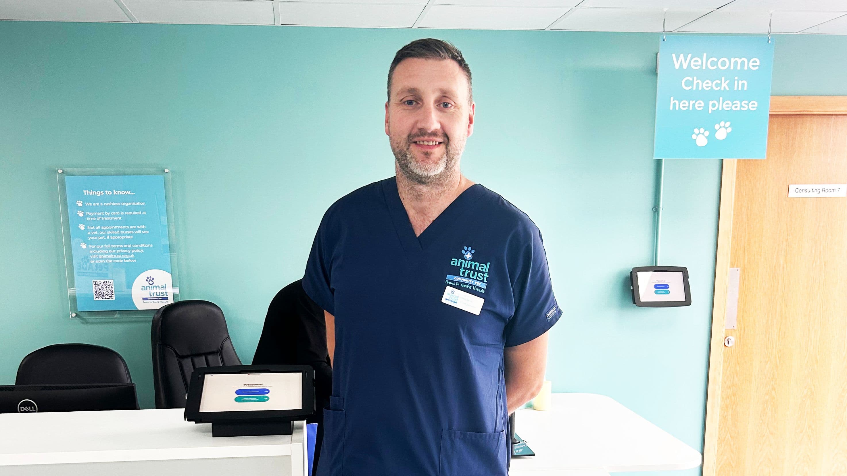 Reception RVN Careers at Animal Trust Vets